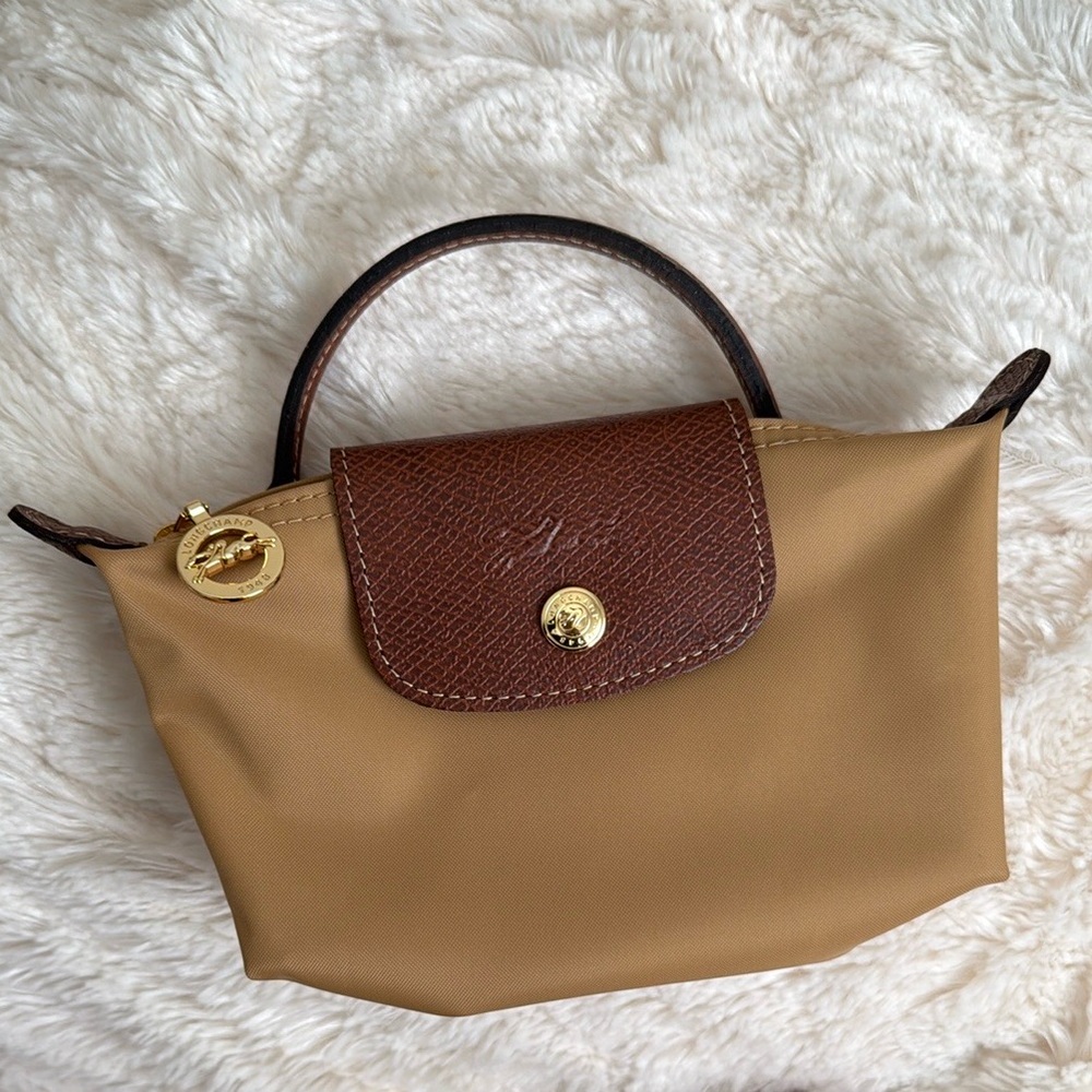 Authentic Longchamp Le Pliage Mini pouch - Picture 5 of 7
